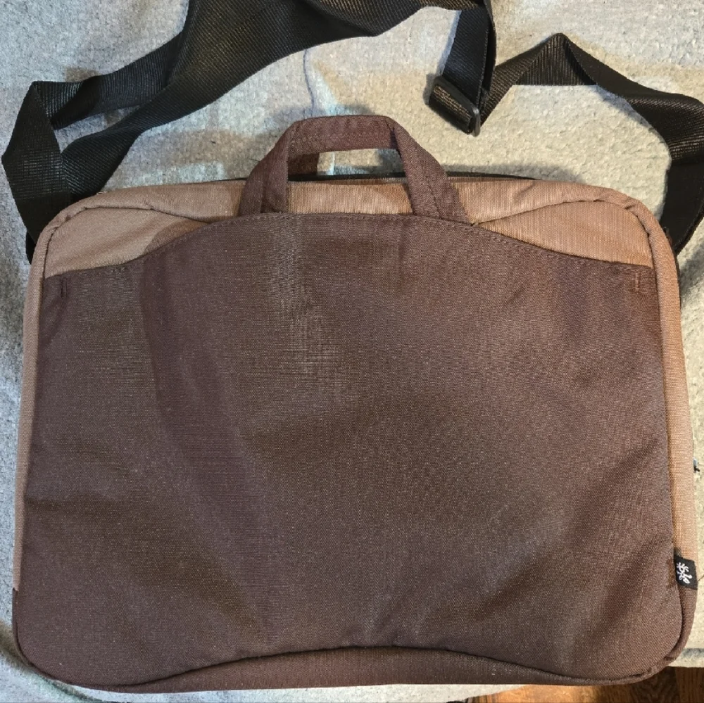 Elegant Brown Laptop Bag for Men